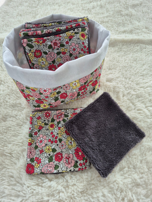 Lingettes démaquillantes réutilisables