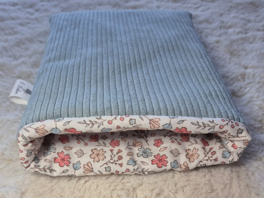 Pochette à livre en velours cotelé